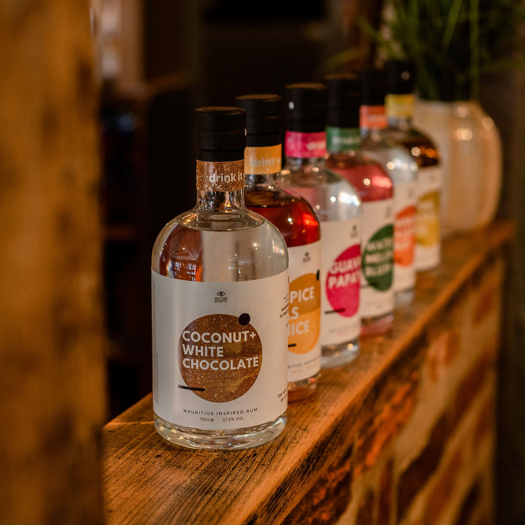 NU ERA SPIRITS COCONUT AND WHITE CHOCOLATE RUM